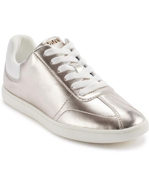 DKNY Seacliff Lace-up Sneakers - White