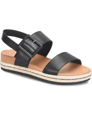 b.ø.c. Hilda Slingback Sandals - White