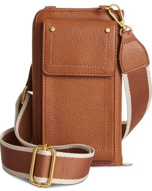 Style & Co. Phone Crossbody Wallet - Brown