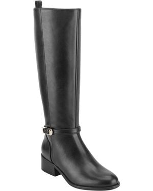 Bandolino Dustine Block Heel Tall Boots - Black