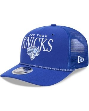 KTZ New York Knicks Tonal 9seventy Adjustable Trucker Hat - Blue