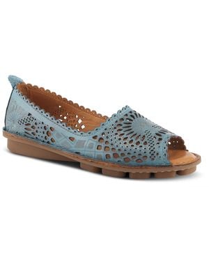 Spring Step Brandal Slip-on Shoe - Blue