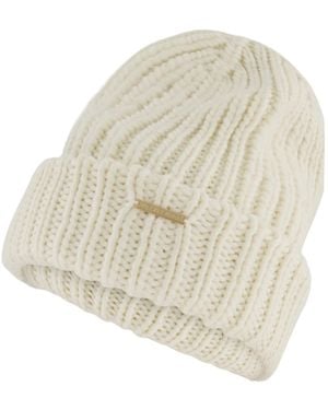 Michael Kors Michael Diamond Cuff Beanie - White