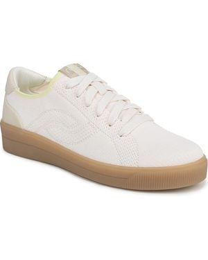 Ryka Viv Next Knit Court Inspired Lace Up Sneakers - White