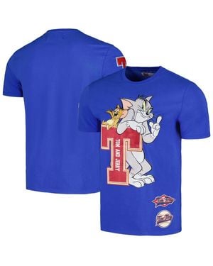 FREEZE MAX And Tom And Jerry College T-shirt - Blue