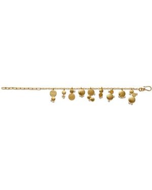 Dhwani Bansal Afefe Charm Bracelet - Metallic