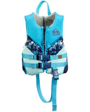 Quiksilver Uscg Approved Life Jacket - Blue