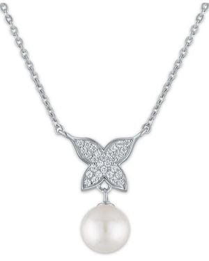 Macy's Cultured Freshwater Pearl (7.5-8mm - Metallic