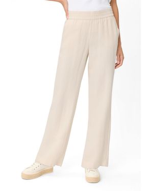 Olsen Twill Pull-on Pant - Natural