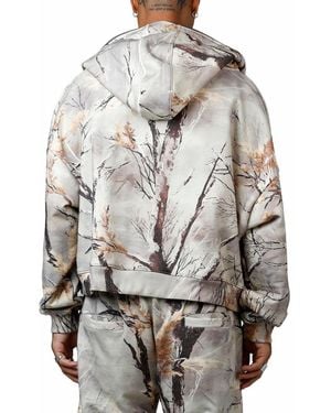 MNML Full Zip Hoodie - Gray