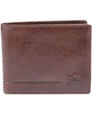 Mancini Fifth Avenue Rfid Secure Billfold Wallet - Purple
