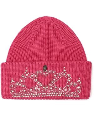 Kurt Geiger Kurt Geiger Tiara Pull-on Beanie Hat - Red