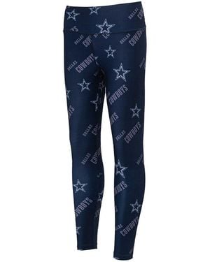 Concepts Sport Dallas Cowboys Breakthrough Allover Print leggings - Blue