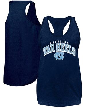 Fanatics North Carolina Tar Heels Plus Size Arch Tank Top - Blue