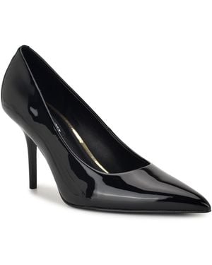 Nine West Princesa Slip-on Stiletto Pumps - Black