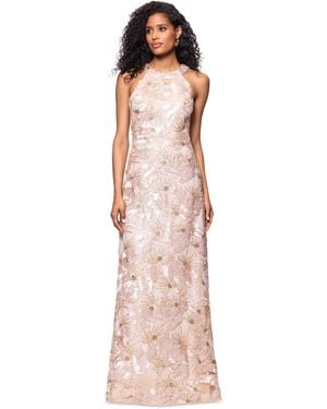 sequin bridal shower dress WEDTREND Women Black Prom Glitter One Shoulder Sequins Evening Party Dress  with Slit main image 0