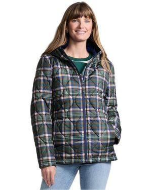 Lands' End Print Featherfree Quilted Insulated Jacket - Multicolor