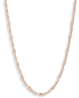 Givenchy Glass Crystal Silver-tone Collar Necklace (also - Pink