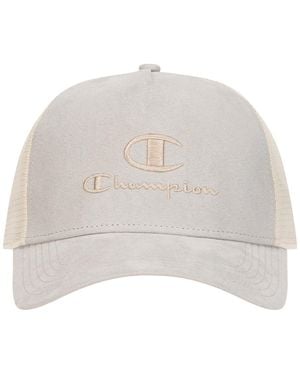 Champion Tonal Logo Snapback Hat - White
