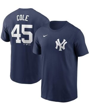 Nike Cc Sabathia New York Yankees 2025 Baseball Hall Of Fame Retired Name Number T-shirt - Blue