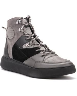 Hybrid Green Label Globetrotter Sneakers - Gray