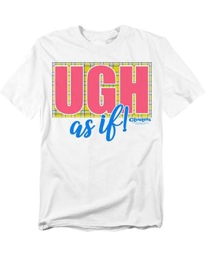 Clueless Ugh As If T Shirt - White