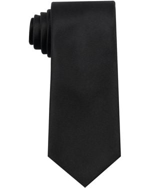 Calabrum Classic Extra-long Solid Tie - Black