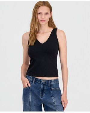And Now This V-neck Tank Top - Blue