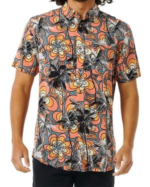Rip Curl Barrel Killa Short Sleeve Shirt - Multicolor
