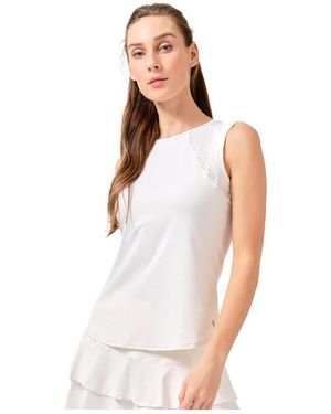 Lija Power Tennis Tank - White