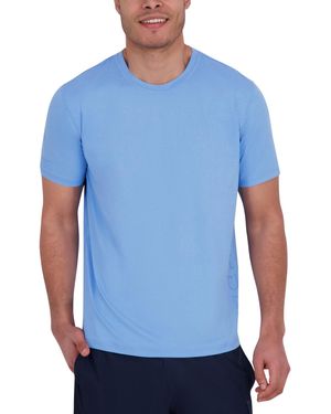 Spyder Short Sleeve Drop Needle Crewneck Swim Shirt - Blue