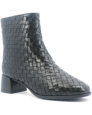 Gentle Souls Elodie Zipper Booties - Gray