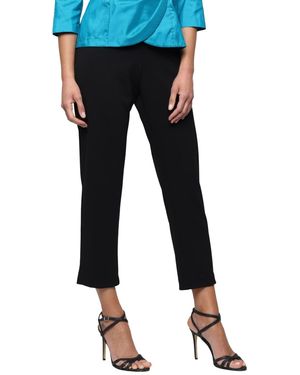 Alex Evenings Cropped Ankle Pants - Black