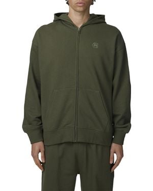 Good For Nothing Oversized Halftone Hoodie - Green