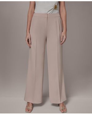 Donna Karan High-waist Wide-leg Pants - Brown