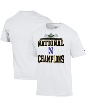 Champion Northwestern Wildcats Locker Room T-shirt - White