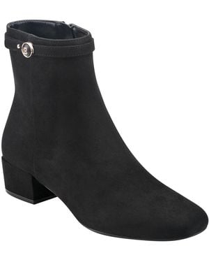 Bandolino Adyn Square Toe Block Heel Dress Booties - Black