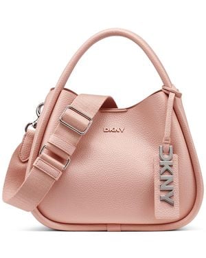 DKNY Capri Small Hobo Handbag - Pink