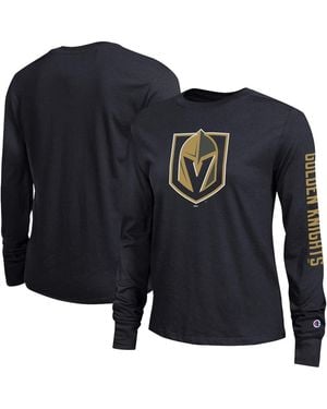 Champion Vegas Golden Knights 2-hit Long Sleeve T-shirt - Blue