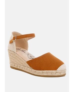 LONDON RAG Paryor Microfiber Espadrilles Sandals - Metallic