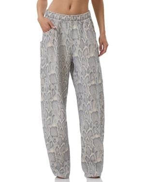 AFRM Ryan Barrel-leg Sweatpants - Gray