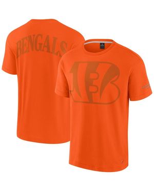 Fanatics And Cincinnati Bengals Elements Iconic T-shirt - Orange