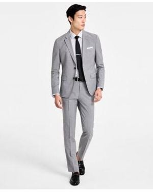BOSS Hugo By Modern Fit Wool Blend Suit Separate - Gray