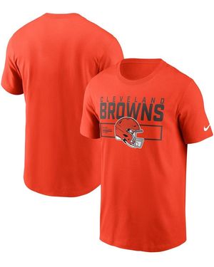 Nike Cleveland Browns Primetime Helmet Essential T-shirt - Red
