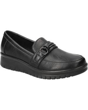 Easy Street Rochelle Comfort Loafers - Black