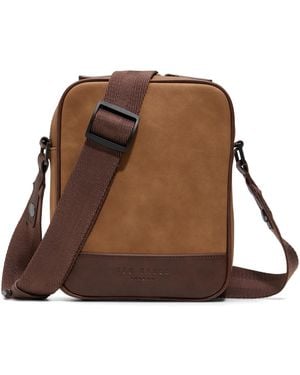 Ted Baker Fairford Top Zipper Crossbody - Brown