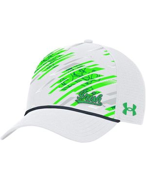 Under Armour Notre Dame Fighting Irish College Essentials Driver Rope Adjustable Hat - Green