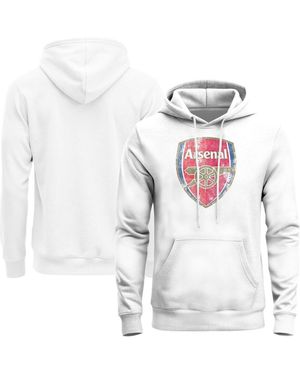 1863fc Arsenal Color Badge Fleece Hoodie - White