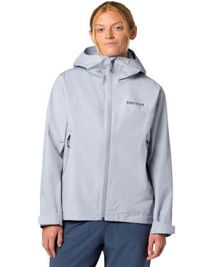Marmot Minimalist Pertex Hooded Collar Jackets - Blue