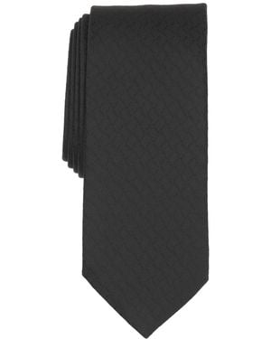Alfani Stellan Stripe Slim Tie - Gray